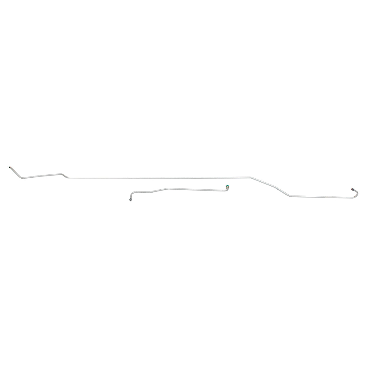 1967-70 Chevrolet GMC Truck 4WD V8 3/8" Main Fuel Lines 2pc, OE Steel