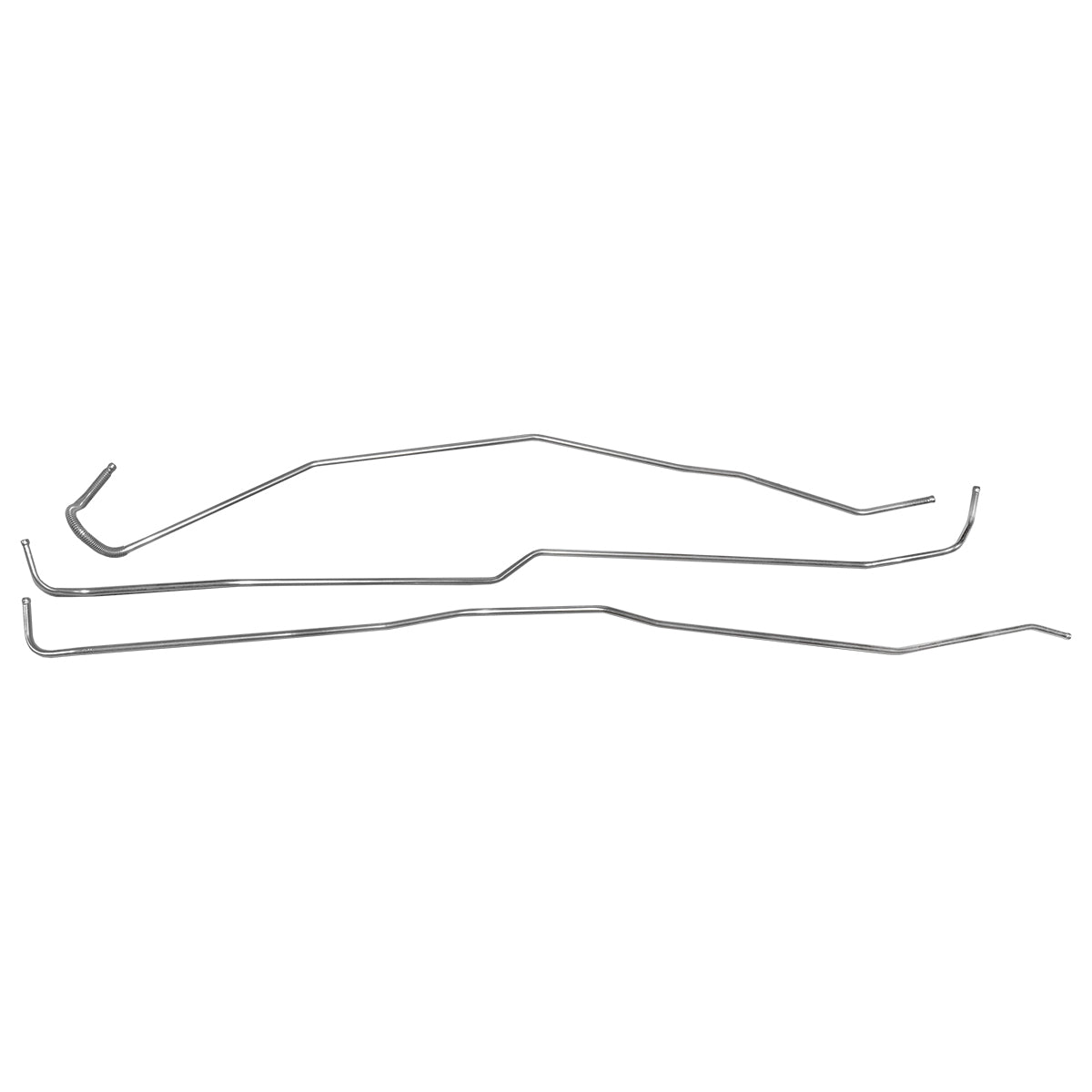 1971 Chevrolet/GMC Blazer/Jimmy/Suburban 4WD 5/16" Charcoal Canister Lines 3pc, OE Steel