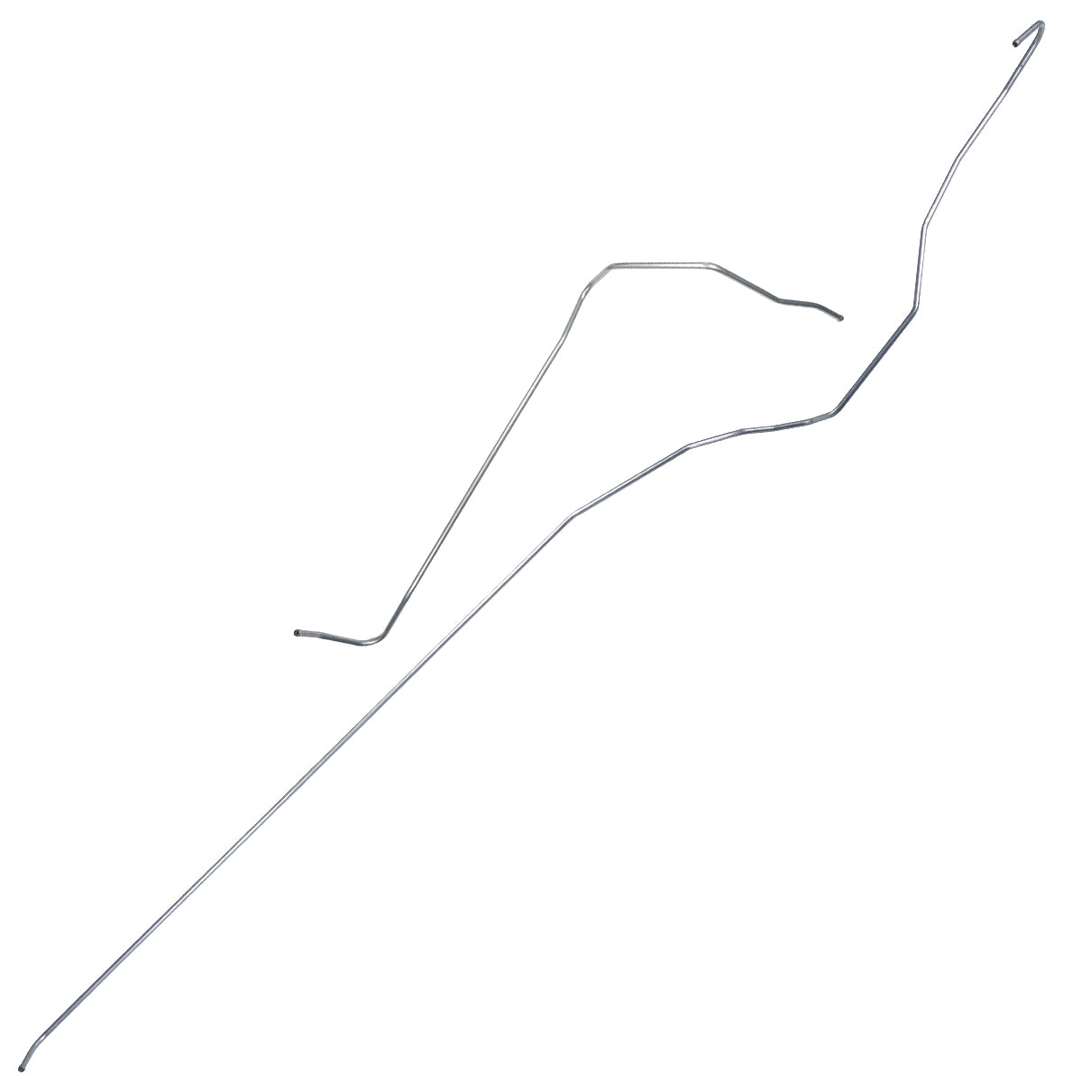 1972 Chevrolet GMC Truck 2WD 3/4-Ton V8 5/16" Main Fuel Lines 2pc, OE Steel