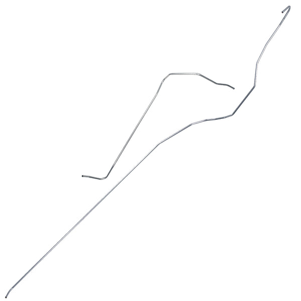 1972 Chevrolet/GMC Truck 2WD 1/2, 3/4-Ton Std. Cab L6 5/16" Main Fuel Lines 2pc, OE Steel