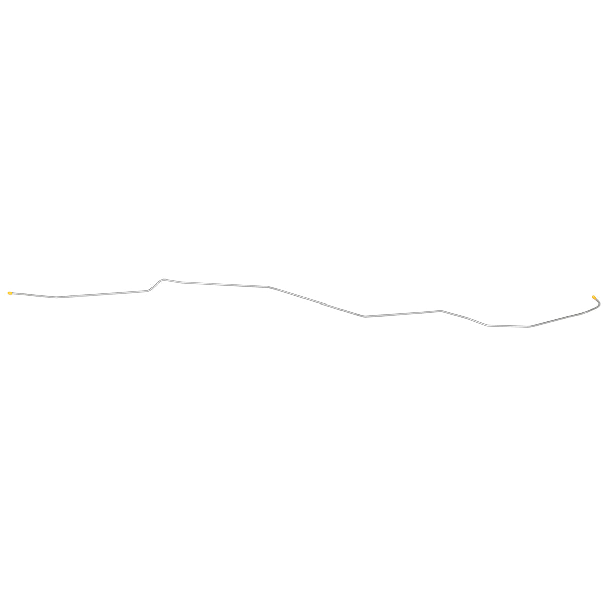 1973-80 Chevrolet GMC Truck 4WD V8 1/4" Fuel Return Line 1pc, OE Steel