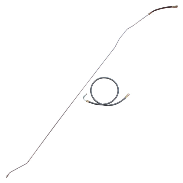 1989 Chevrolet/GMC Truck 2wd Fuel Return Line 5/16", 2pc, V8, 1/2-3/4 ton, Ext Cab, Longbed, F.I. w/Rubber Hose, OE