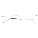 1990-94 Chevrolet GMC Truck 2WD 1500 2500 Small Block V8 FI (w/Rubber Hose) Std. Cab Long Bed 5/16" Fuel Return Lines 2pc, OE Steel
