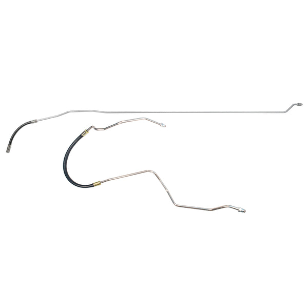 1990-94 Chevrolet/GMC Truck 4WD 1/2, 3/4-Ton Big Block V8 FI Ext. Cab Longbed 3/8" Main Fuel Lines 2pc, OE Steel