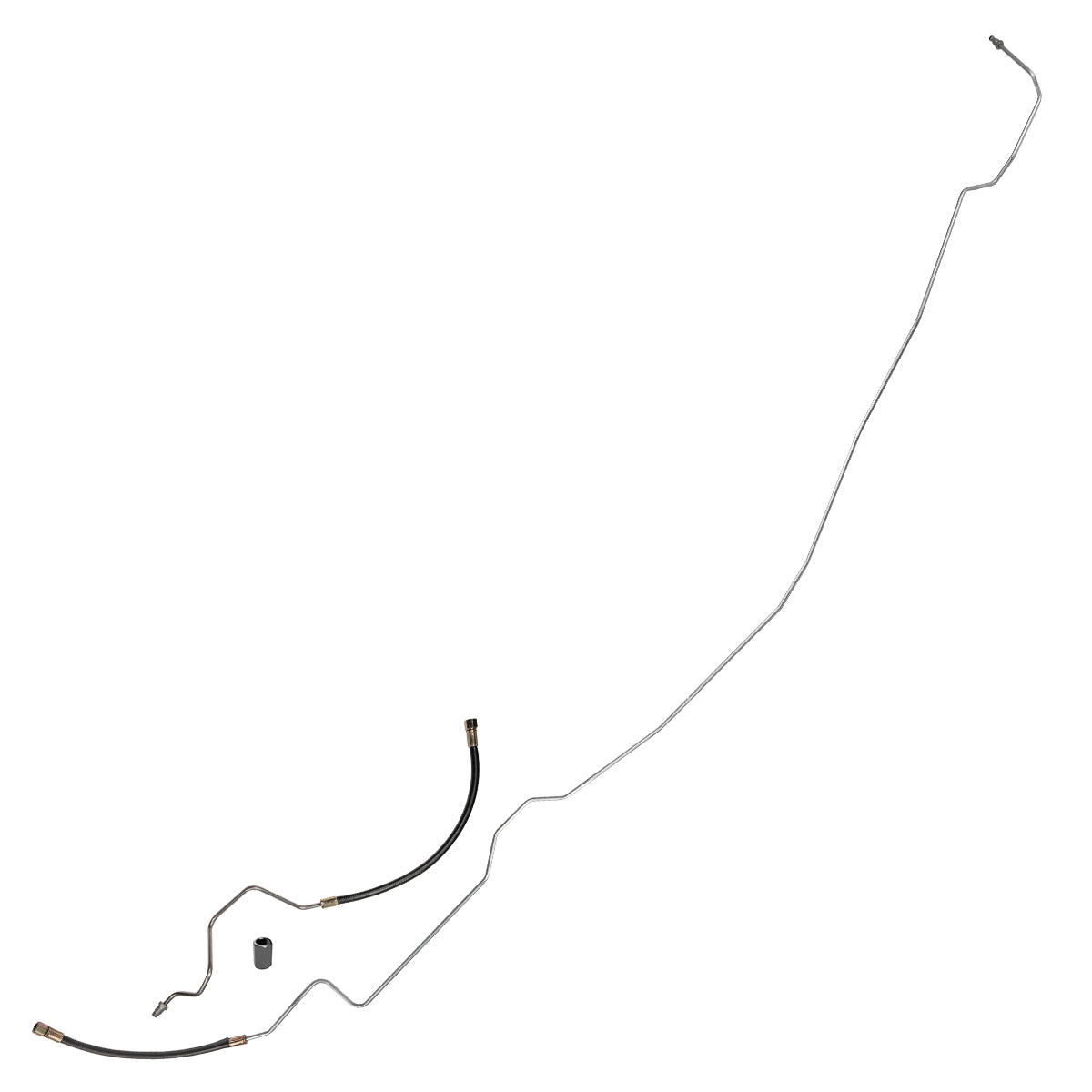 1990-91 Chevrolet/GMC Blazer/Jimmy 4WD V8 FI 1/2-Ton 5/16" Fuel Return Lines - 2pc - OE Steel