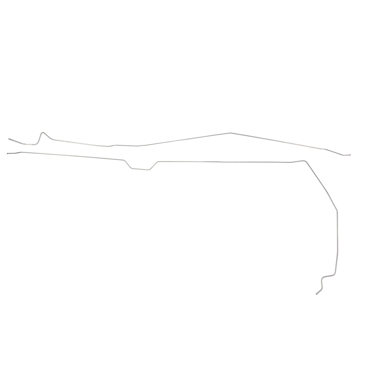 1990-91 Chevrolet/GMC Blazer/Jimmy 4WD V8 FI 1/2-Ton 1/4" Fuel Vapor Lines 2pc, OE Steel