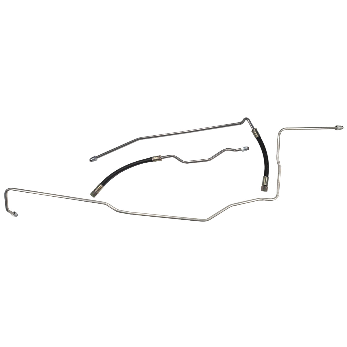1991-93 GMC Syclone 3/8" Main Fuel Lines Lines 3pc, OE Steel