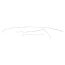 1992-94 Chevrolet GMC Blazer Tahoe Yukon (Full-Size) 4WD Small Block V8 1/4" Fuel Vapor Lines 3pc, OE Steel