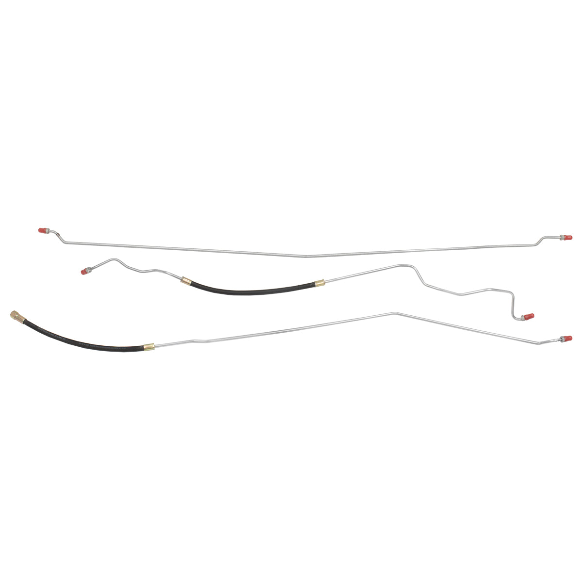 1992-95 Chevrolet GMC Suburban 4WD 1/2-Ton 5.7L FI (Non-Vortec) 5/16" Fuel Return Lines 3pc, OE Steel
