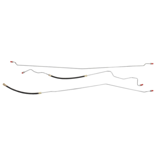 1992-95 Chevrolet GMC Suburban 4WD 1/2-Ton 5.7L FI (Non-Vortec) 5/16" Fuel Return Lines 3pc, OE Steel