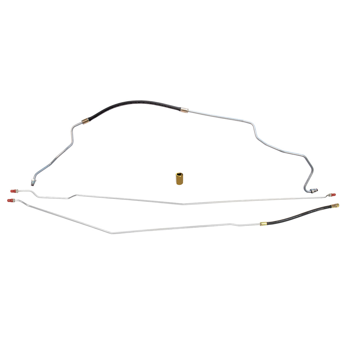 1992-95 Chevrolet GMC Suburban 2WD 5.7L FI (Non-Vortec) 5/16" Fuel Return Lines 3pc, OE Steel