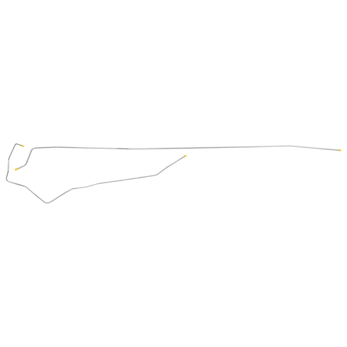 1995-96 Chevrolet GMC Truck 2WD 1/2-Ton V6 (Non-Vortec) FI Std. Cab Shortbed 1/4" Fuel Vapor Lines 2pc, OE Steel