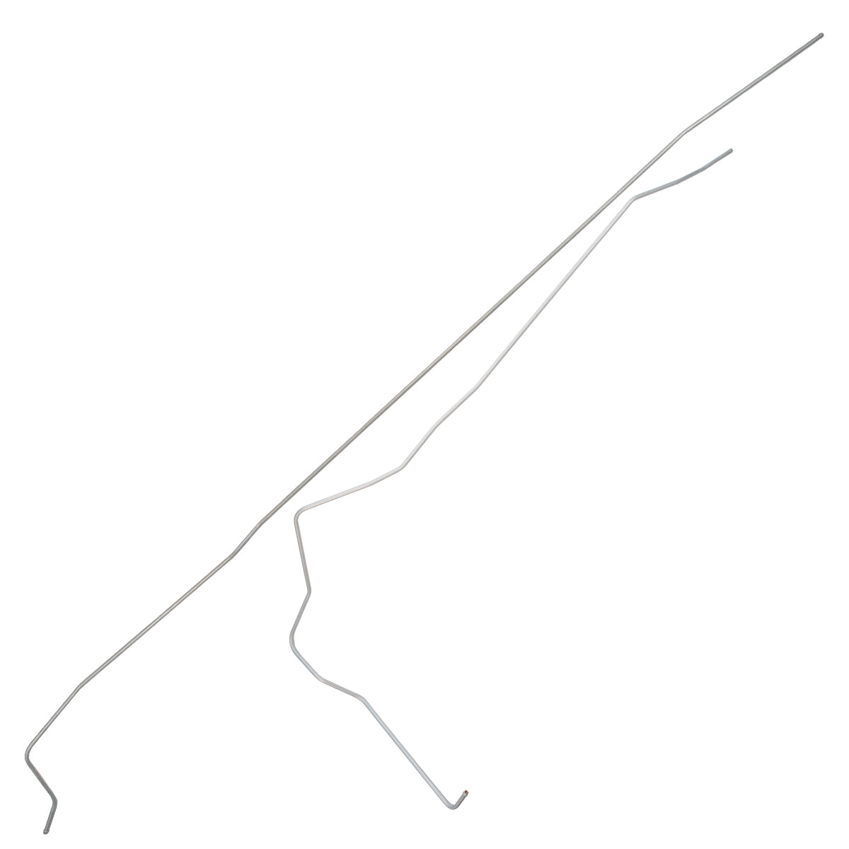 1995-96 Chevrolet GMC Truck 2WD 1/2-Ton Small Block V8 (Non-Vortec) FI Ext. Cab Shortbed 1/4" Fuel Vapor Lines 2pc, OE Steel