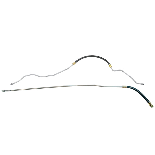 1995-96 Chevrolet GMC Truck 2WD 1/2-Ton Small Block V8 (Non-Vortec) FI Std. Cab Longbed 3/8" Main Fuel Lines 2pc, OE Steel
