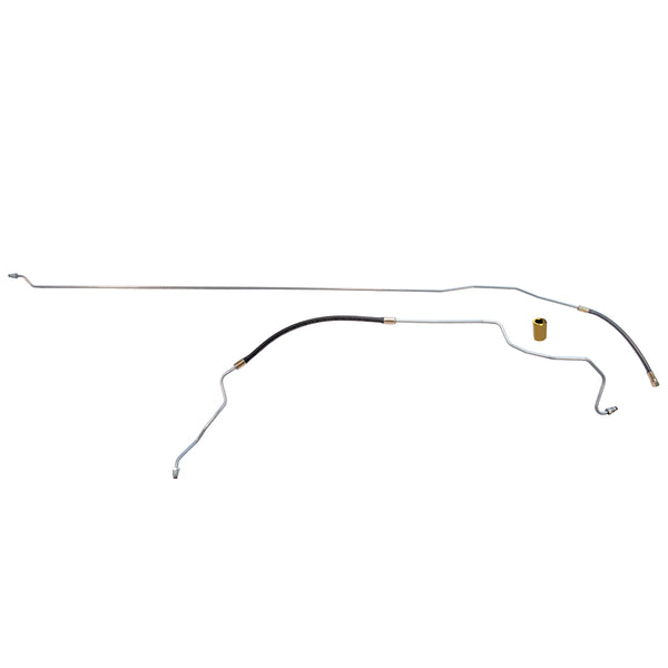 1995-96 Chevrolet GMC Truck 2WD 1/2-Ton Small Block V8 (Non-Vortec) FI Ext. Cab Longbed 5/16" Fuel Return Lines 2pc, OE Steel