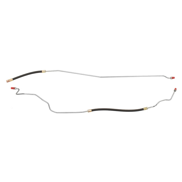 1995-96 Chevrolet/GMC Truck 4WD 1/2-Ton Small Block V8 (Non-Vortec) FI Std. Cab Shortbed 5/16" Fuel Return Lines 2pc, OE Steel