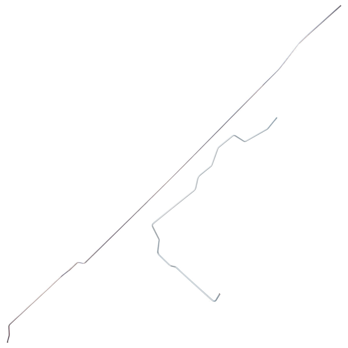 1995-96 Chevrolet GMC Truck 4WD 3/4, 1-Ton Big Block V8 (Non-Vortec) FI Ext. Cab Longbed 1/4" Fuel Vapor Lines 2pc, OE Steel
