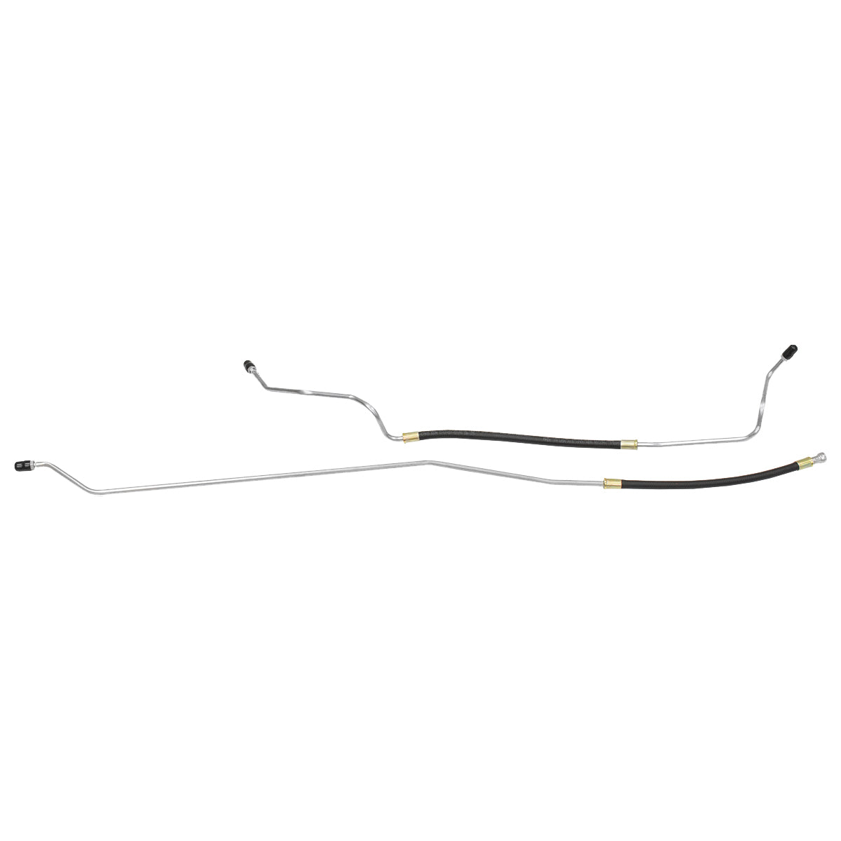 1995-96 Chevrolet GMC Truck 4WD 1/2-Ton Small Block V8 (Vortec) FI Std. Cab Shortbed 1/4" Fuel Vapor Lines 2pc, OE Steel