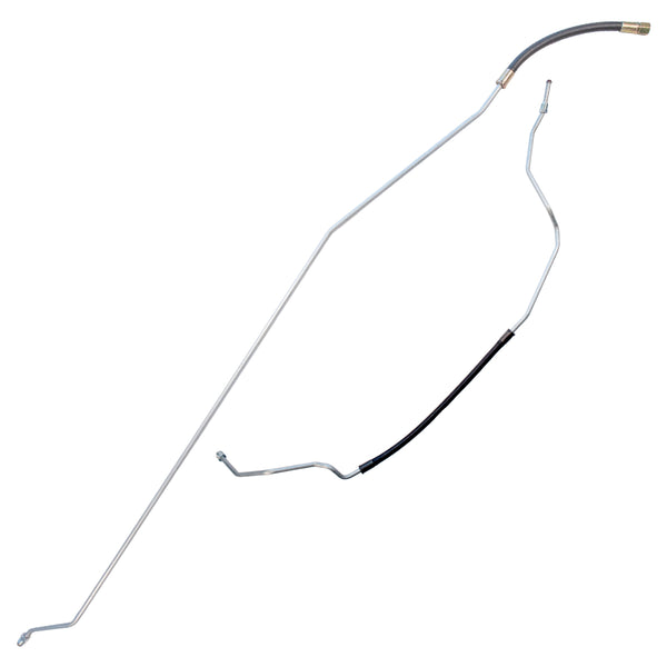 1995-96 Chevrolet/GMC Truck 4WD 1/2-Ton V6 (Non-Vortec) FI Ext. Cab Shortbed 3/8" Main Fuel Lines 2pc, OE Steel