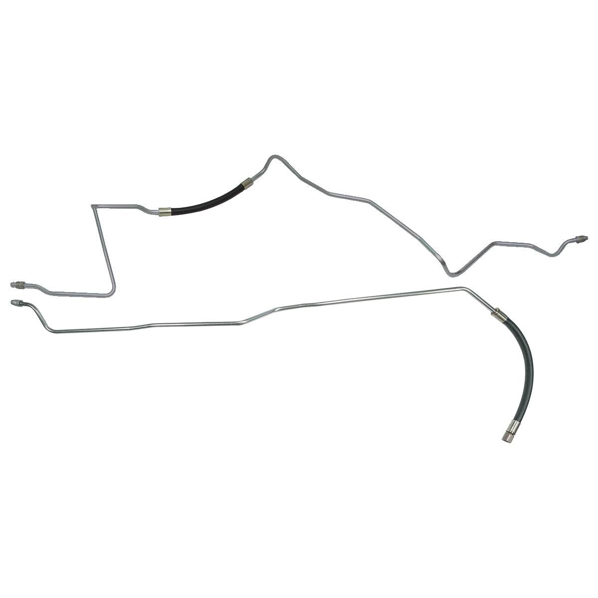 1994-96 Chevrolet/GMC S10/Sonoma 2WD 4.3L 6CYL FI Ext. Cab Shortbed 3/8" Main Fuel Lines 2pc, OE Steel