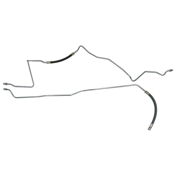 1994-96 Chevrolet/GMC S10/Sonoma 2WD 4.3L 6CYL FI Ext. Cab Shortbed 3/8" Main Fuel Lines 2pc, OE Steel