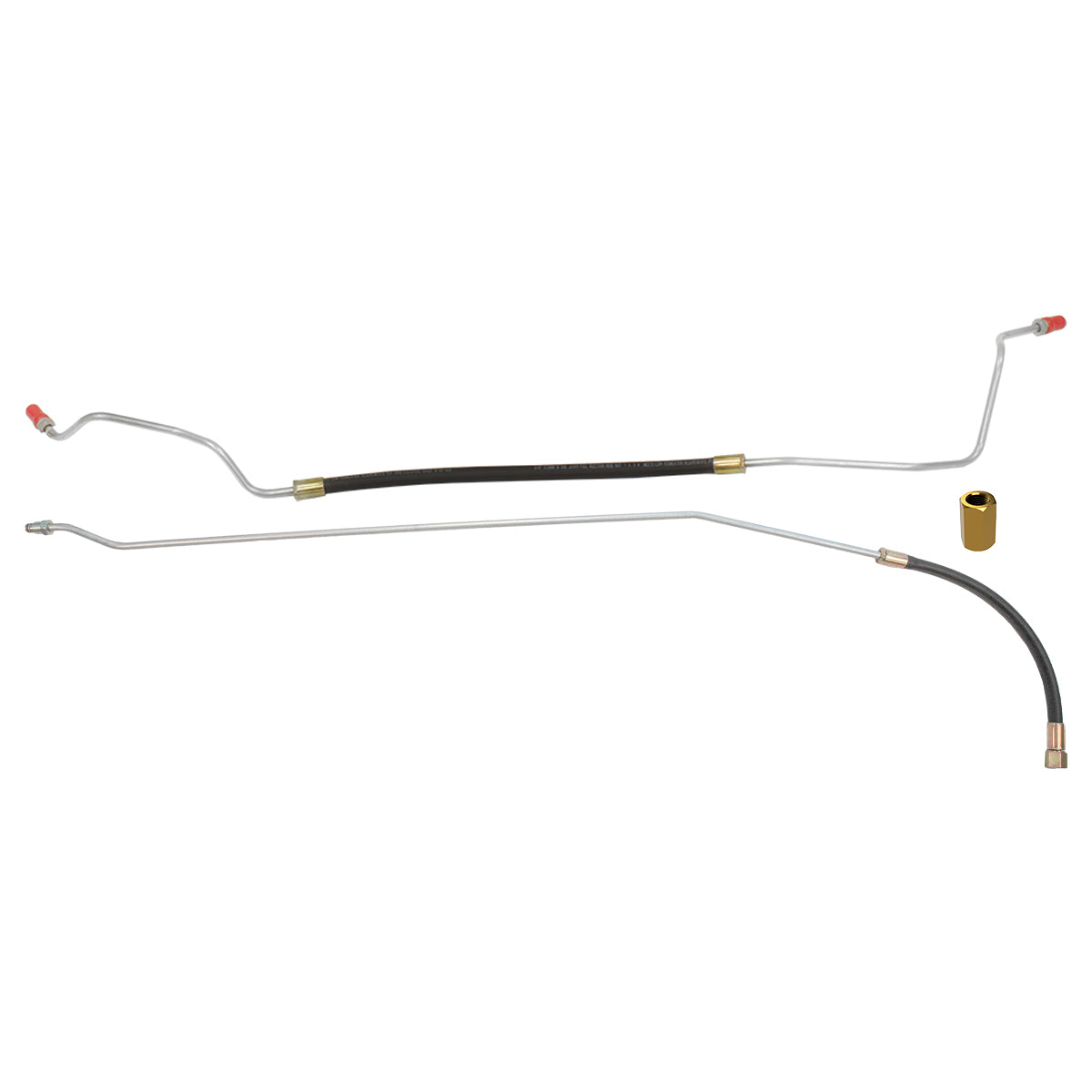 1997 Chevrolet/GMC Truck 2WD 1/2-Ton V6 (Vortec) FI Std. Cab Shortbed 5/16" Fuel Return Lines 2pc, OE Steel