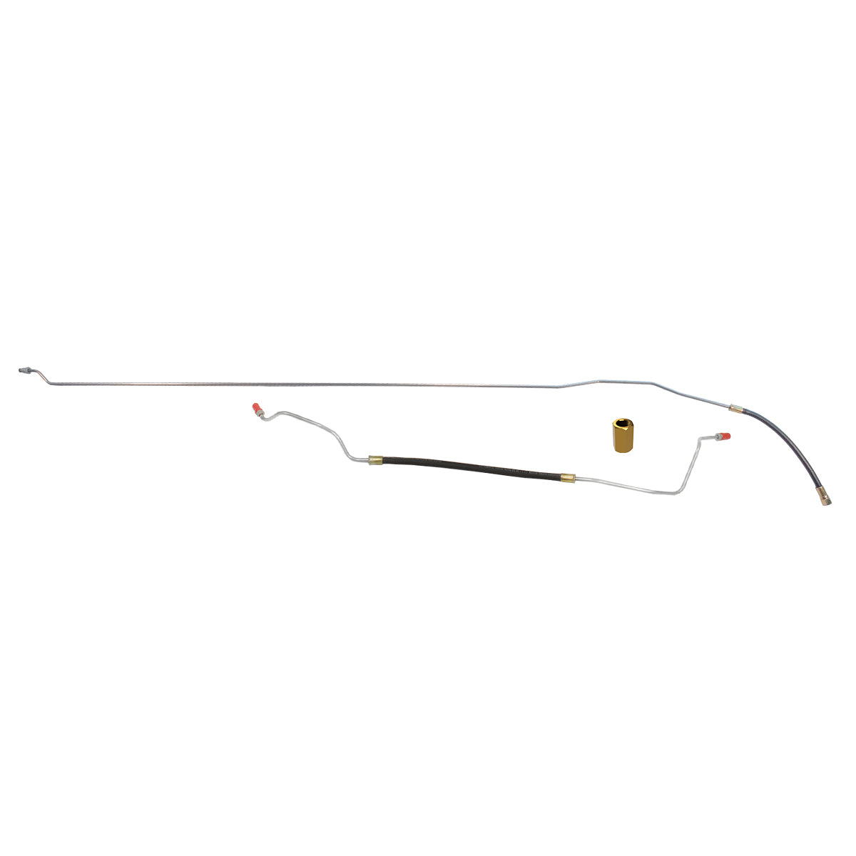 1997 Chevrolet/GMC Truck 2WD 1/2-Ton V6 (Vortec) FI Ext. Cab Longbed 5/16" Fuel Return Lines 2pc, OE Steel
