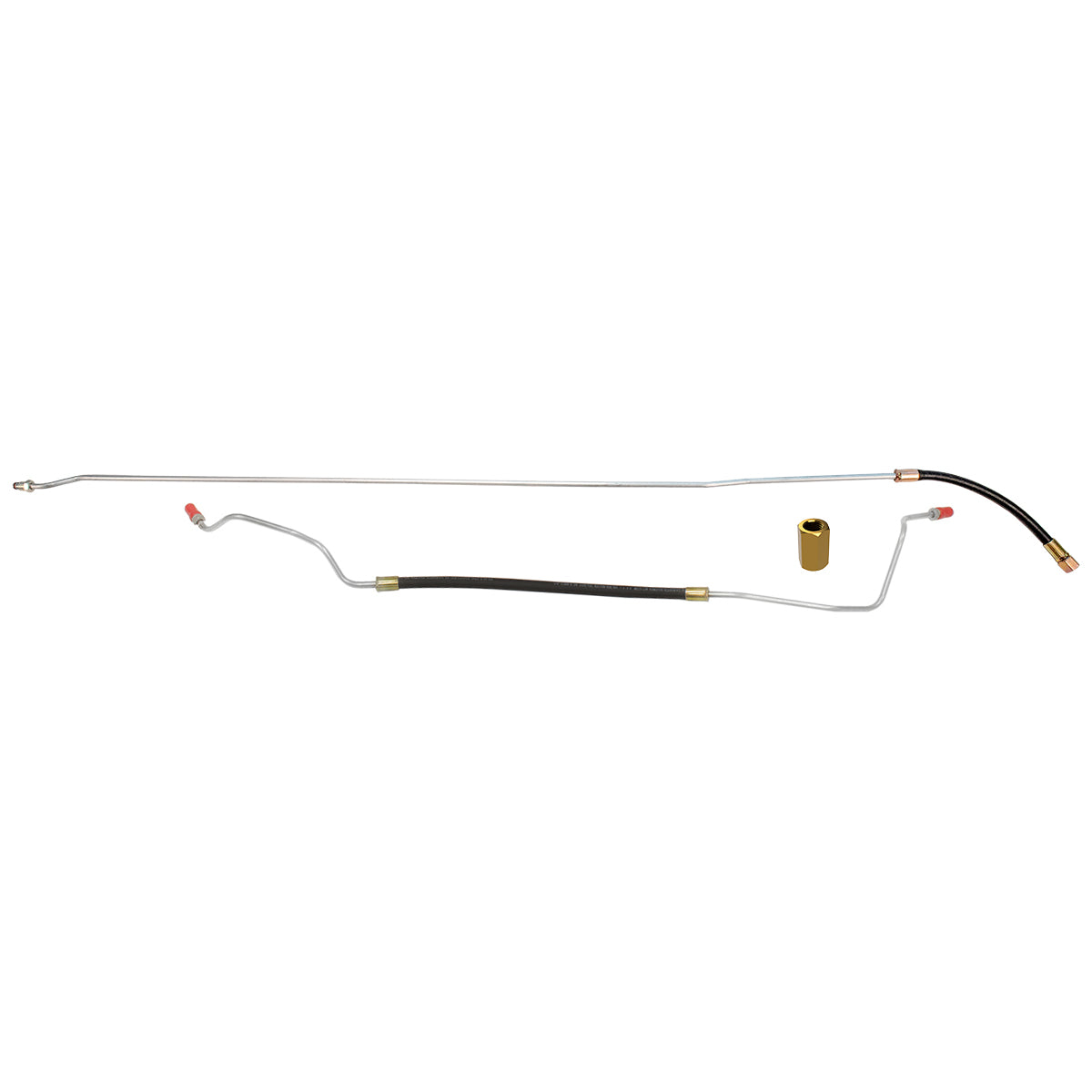 1997 Chevrolet/GMC Truck 2WD 1/2-Ton Small Block V8 (Vortec) FI Std. Cab Longbed 5/16" Fuel Return Lines 2pc, OE Steel