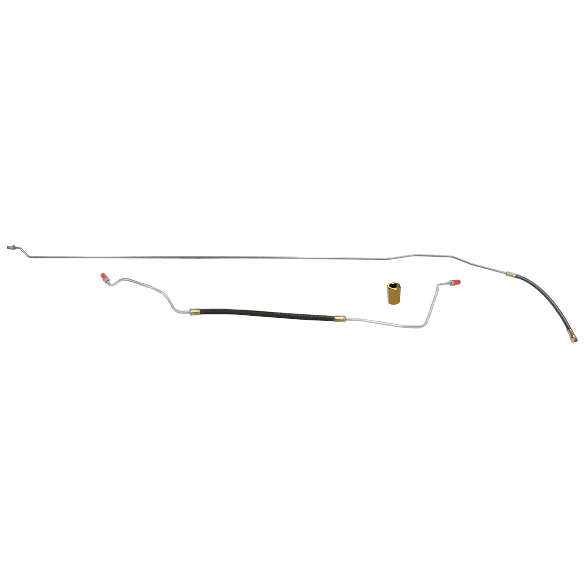 1997 Chevrolet/GMC Truck 2WD 1/2-Ton Small Block V8 (Vortec) FI Ext. Cab Longbed 5/16" Fuel Return Lines 2pc, OE Steel
