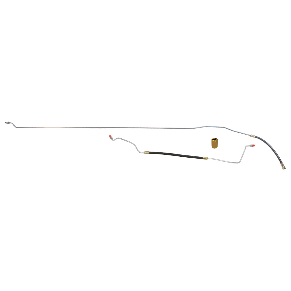 1997 Chevrolet/GMC Truck 4WD 1/2-Ton V6 (Vortec) FI Ext. Cab Longbed 5/16" Fuel Return Lines 2pc, OE Steel