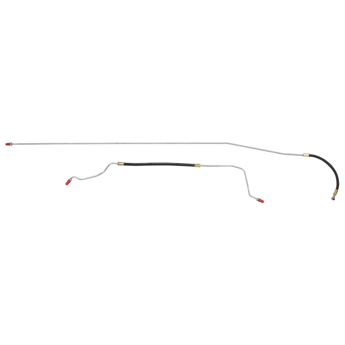 1998 Chevrolet/GMC Truck 2WD 1/2-Ton V6 FI Ext. Cab Shortbed 5/16" Fuel Return Lines 2pc, OE Steel