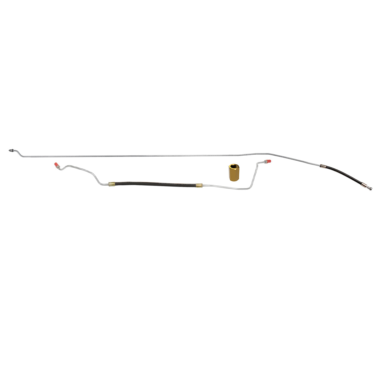 1998 Chevrolet/GMC Truck 2WD 1/2-Ton Small Block V8 FI Ext. Cab Longbed 5/16" Fuel Return Lines 2pc, OE Steel