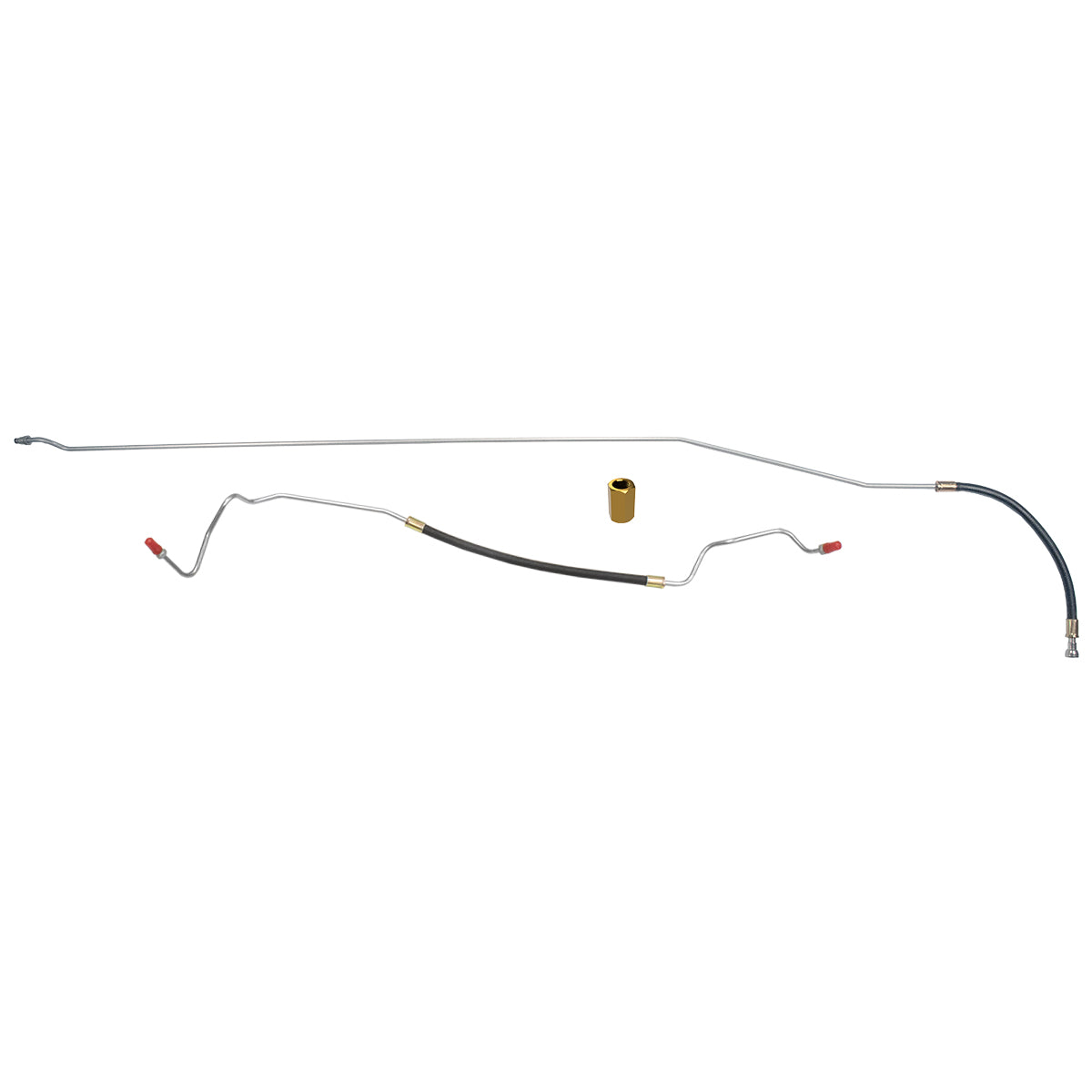 1998 Chevrolet/GMC Truck 4WD 3/4, 1-Ton Big Block V8 FI Ext. Cab Shortbed 5/16" Fuel Return Lines 2pc, OE Steel