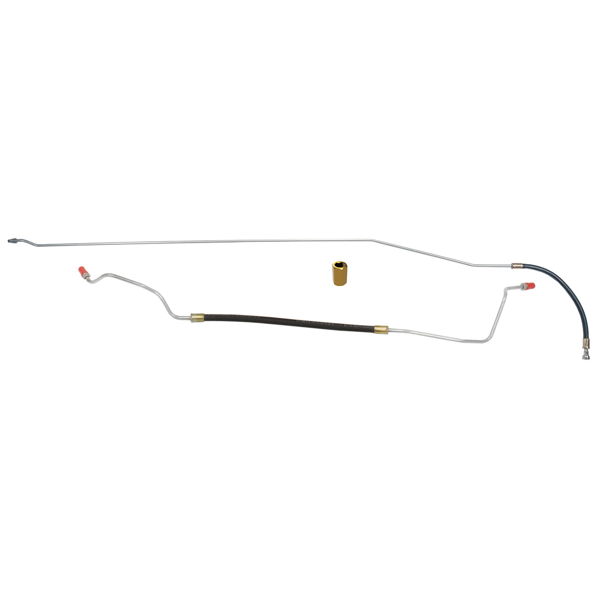 1998 Chevrolet/GMC Truck 4WD 1/2-Ton V6 FI Ext. Cab Shortbed 5/16" Fuel Return Lines 2pc, OE Steel