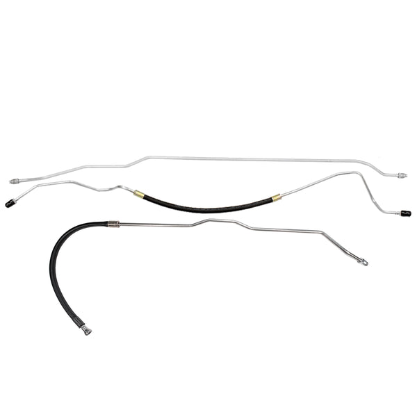 1998-99 Chevrolet GMC Tahoe Yukon 2DR 2/4WD 5.7L (Vortec) 3/8" Main Fuel Lines 3pc, OE Steel