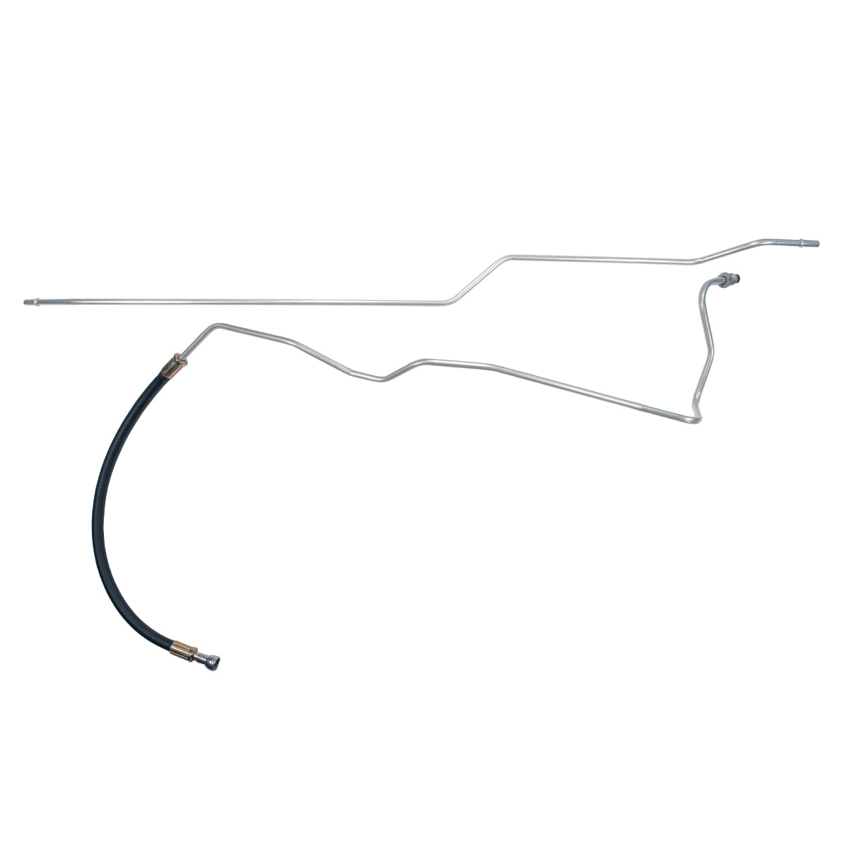 1998-04 Chevrolet/GMC S10/Sonoma 4WD 2.2L 4CYL FI Std. Cab Shortbed 5/16" Fuel Return Lines 2pc, OE Steel