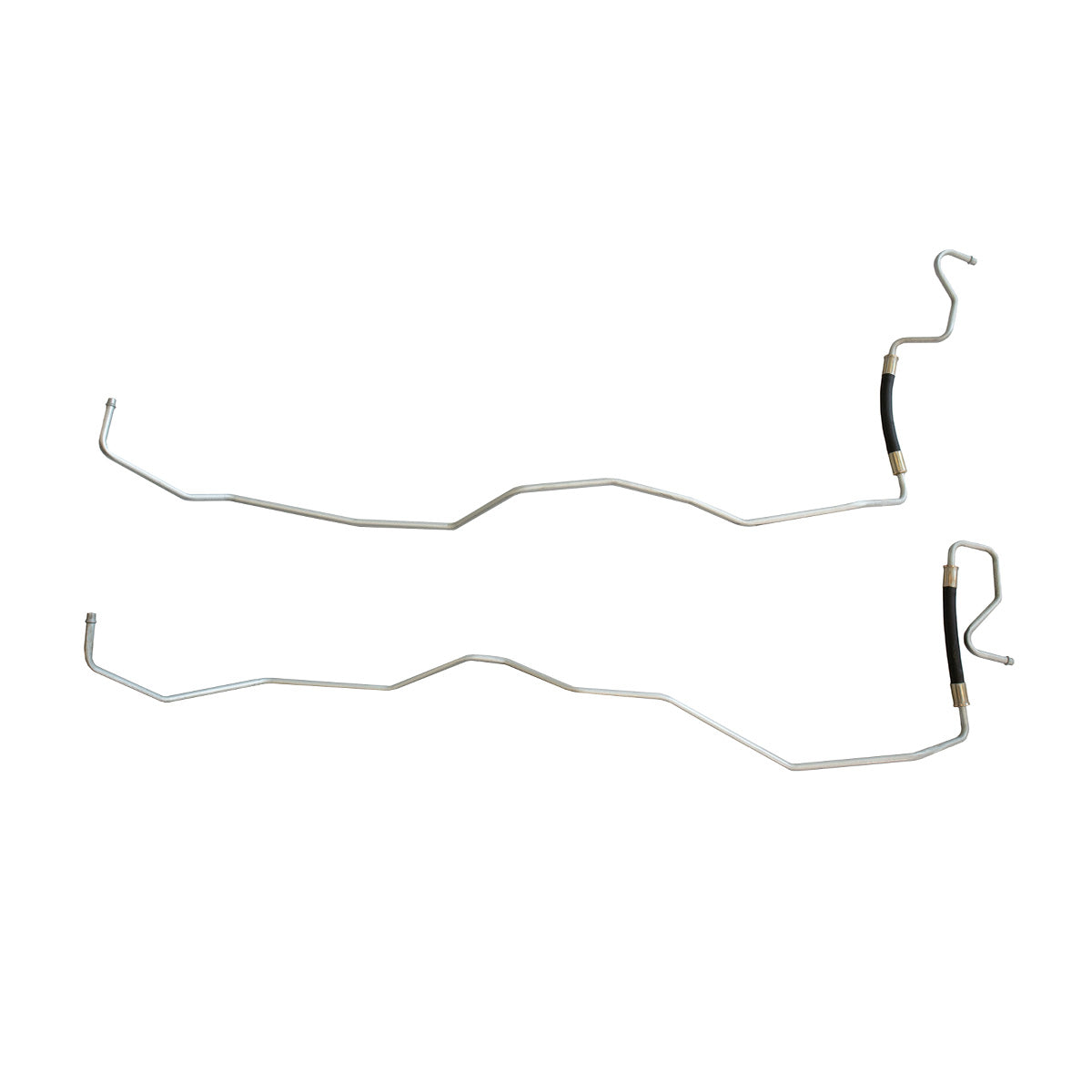 2007-12 Chevrolet Colorado GMC Canyon 2wd 4wd 4L60-E Transmission Cooler Lines OE Steel 2pc