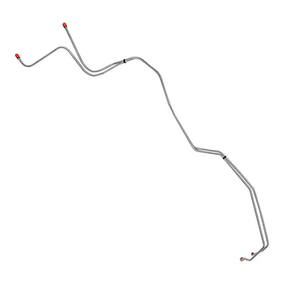 1981-87 Chevrolet GMC Truck 2WD (Gas Motor Only) TH350 & TH400 5/16" Trans Cooler Lines 2pc, OE Steel