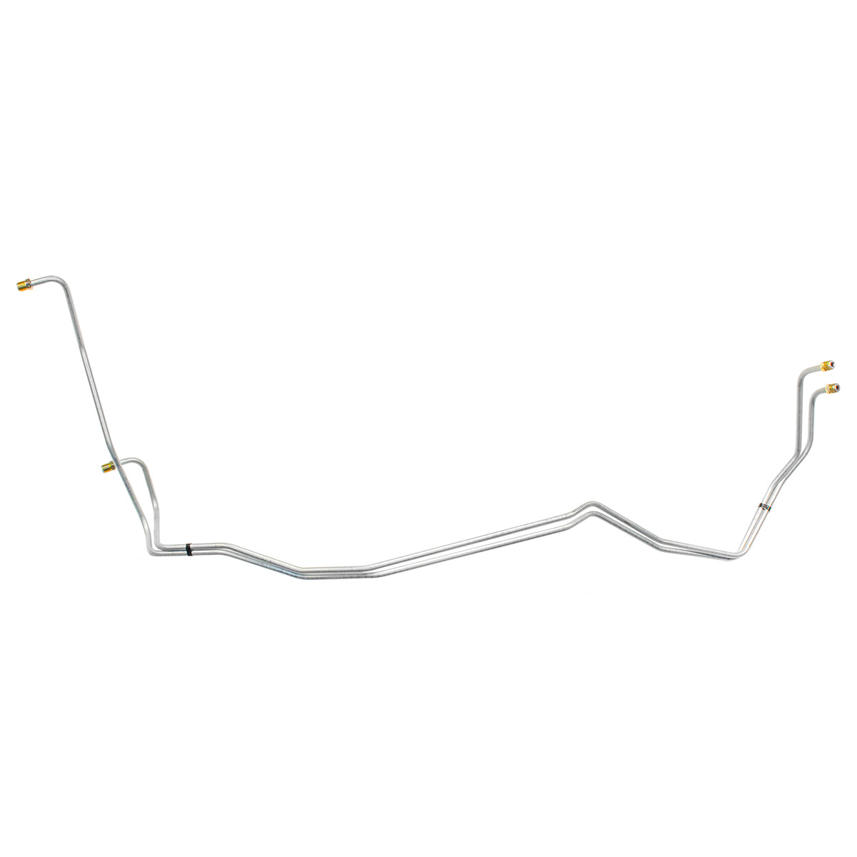 1982-93 Chevrolet S-10 GMC S-15 Truck 2WD & 4WD 5/16" Trans Cooler Lines 2pc, OE Steel