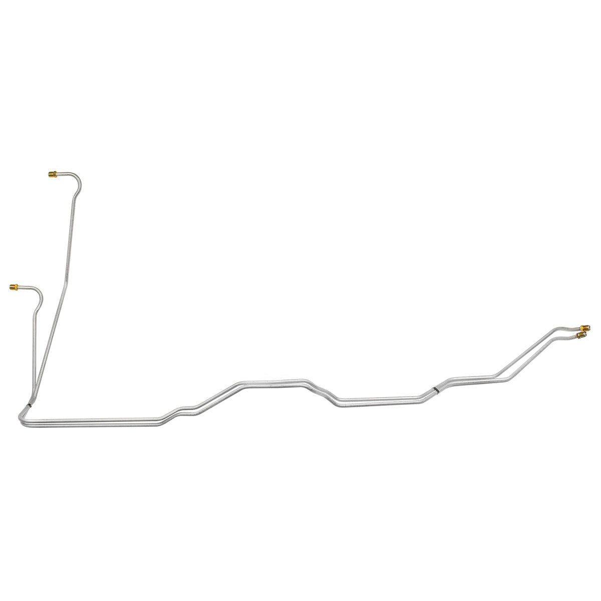 1992-94 Chevrolet GMC Blazer Tahoe Yukon (Full-Size) 4L60 Trans Cooler Lines 2pc, OE Steel