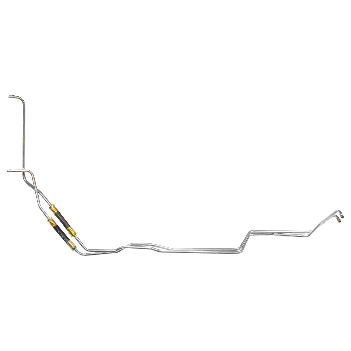 1998-05 Chevrolet GMC S10 S15 Sonoma Blazer Jimmy 2WD 2.2L 3/8" Trans Cooler Lines 2pc, OE Steel