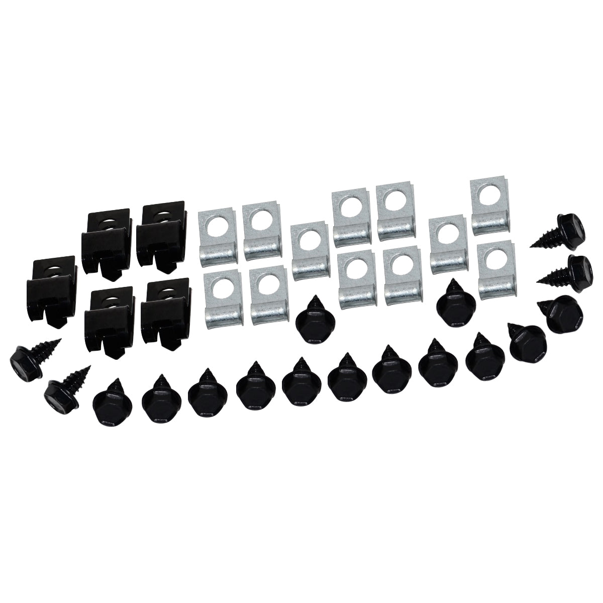 1971-73 Chevrolet Corvette Brake Line Clip Kit 34pc