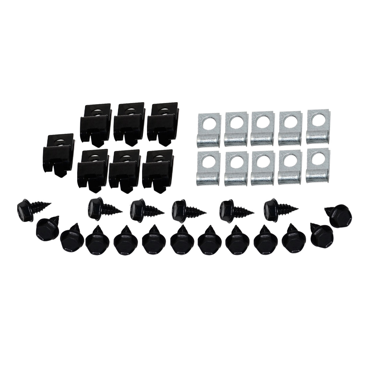 1974-82 Chevrolet Corvette Brake Line Clip Kit 34pc