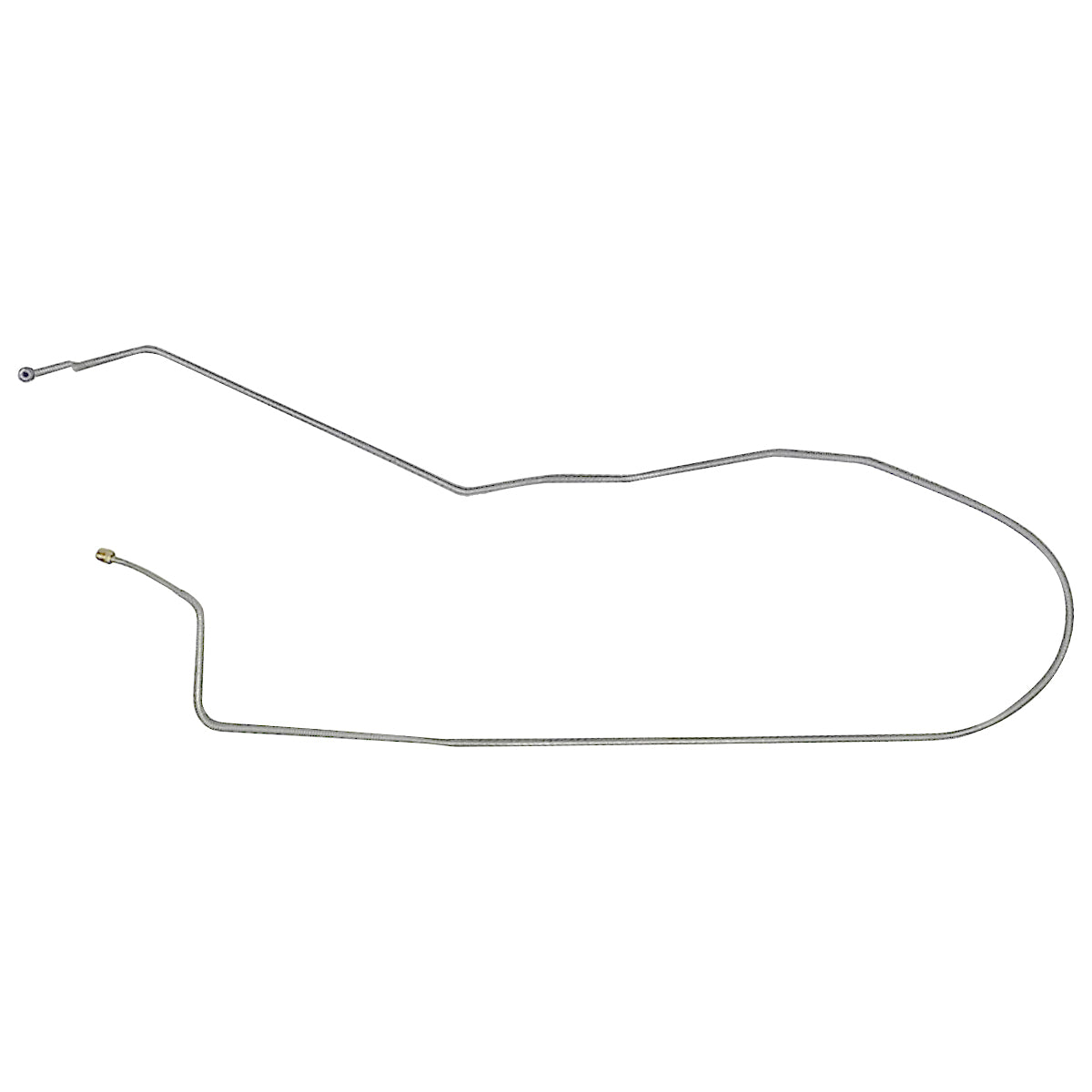 1969 Chevrolet Corvette Power Or Manual Brake F to R Brake Line 1pc, OE Steel