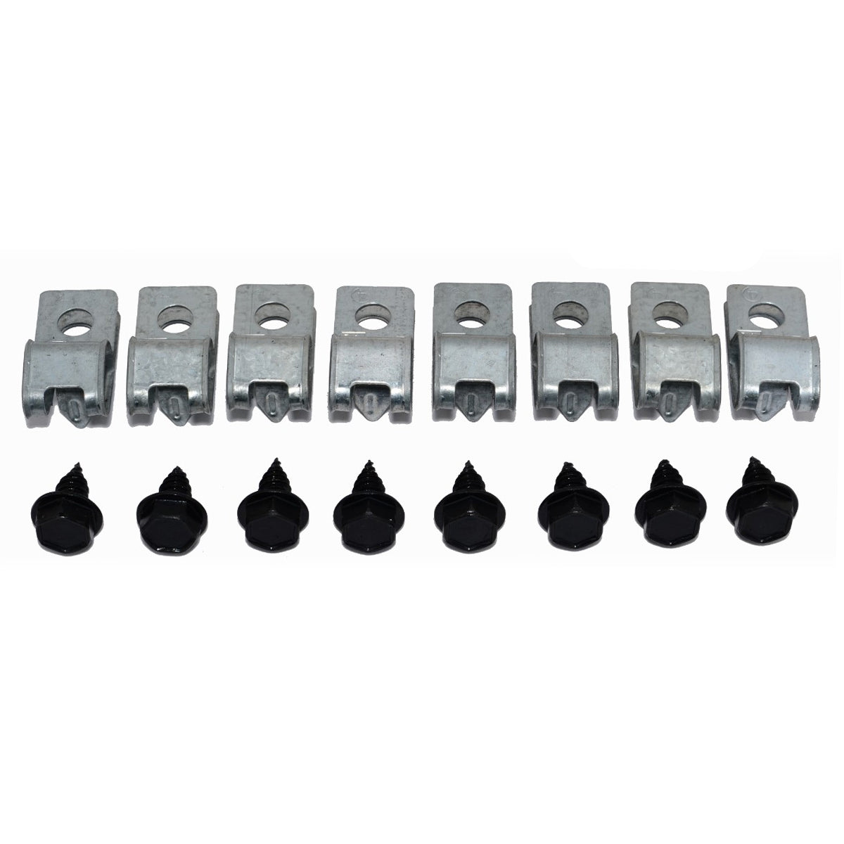 1971-73 Chevrolet Corvette Fuel Line Clip Kit 16pc