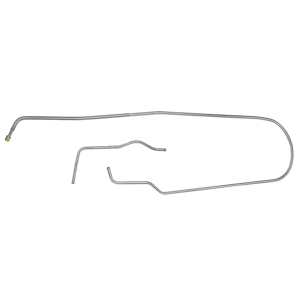 1961-62 Chevrolet Corvette 3/8" Main Fuel Lines 2pc, OE Steel