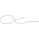 1968 Chevrolet Corvette 3/8" Main Fuel Line 1pc, OE Steel