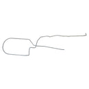 1974-77 Chevrolet Corvette 3/8" Main Fuel Line 1pc, OE Steel