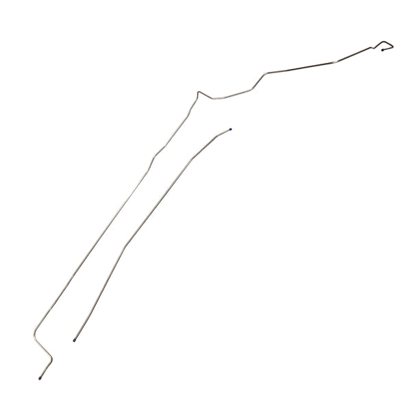 1965-66 Chrysler Newport New Yorker 300L 124.0" WB 5/16" Main Fuel Lines 2pc, OE Steel