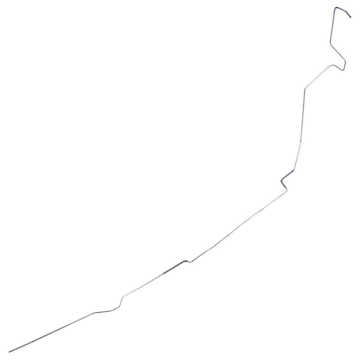 1972 Dodge Charger 1/4" Fuel Return Line 1pc, OE Steel